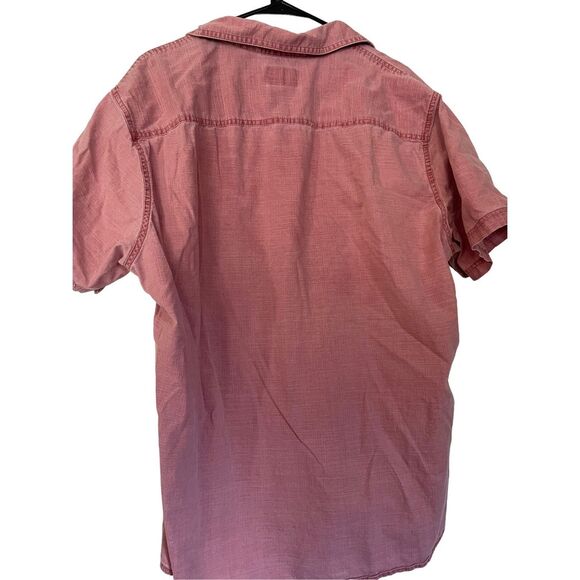 G.H. Bass & Co. Men's Red Dupplin Checkered Buttons Up Shirt Size XXL - Picture 5 of 15